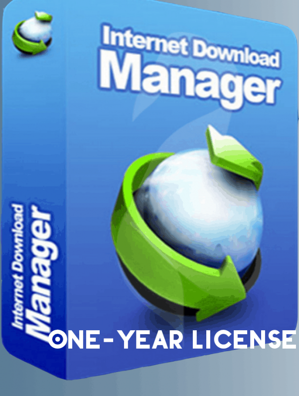internet download manager. one-year license
